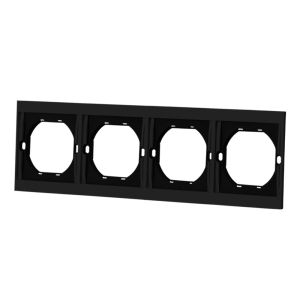 Black Skin Feel Paint Rocker Switch Embedded Button Light Switch Integrated Panel Wall Socket Power Sockets DIY Combination Home