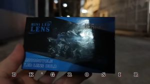 NEW Premium Lampu utama LED H4 IBRIGHT Laser Lensa D6 Projector AC DC ada kipas pendingin D3