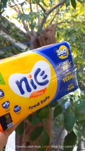 PAKET MURAH | Tisu NICE Facial 360 Sheets/Tisu Wajah Isi 10 PCS Keperluan [Rumah Kantor Hotel Warung & Mobil]