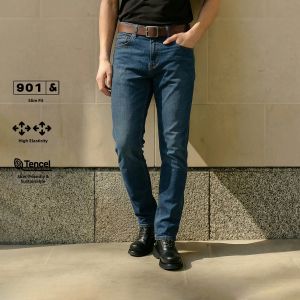 Jack Jones | Slim Fit Vintage Whiskered Washed Jeans with Fashion Style