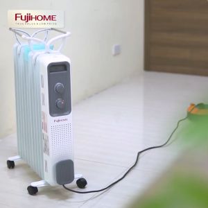 Máy sưởi ấm nhập khẩu FUJIHOME OH849 Tự ngắt khi quá nhiệt - 9 Thanh sưởi - Bảo hành điện tử toàn quốc 24 tháng