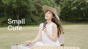 Sonic Jet Handhled Cooling Fan Super Strong Wind Multipurpose Function 3 Nozzles Outdoor Hairdryer BBQ Studio Shoot Breeze Mini Handheld Fan Mobile Rechargeable