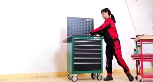 PPP Multi Layers Repair Tool Cart Trolley Workshop Heavy Tool Iron Cabinet Drawer TankStorm / Greener Brand 10036
