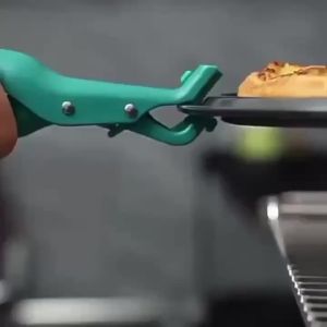 Heat-Resistant Kitchen Tongs & Bowl Holder - Anti-Scald Clips Non-Slip Grip Oven/Air Fryer Safe Multi-Use for Pots/Pans/Bowls