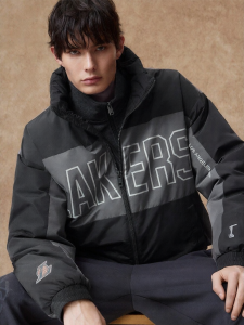 Jack Jones | NBA Lakers Collab Warm Stand-up Collar Winter Mens Down Jacket