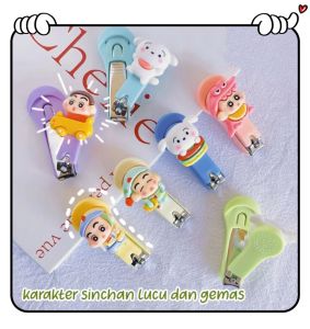 Sinchan Gunting Kuku Nail Clipper Manicure Karakter Kartun Crayon Sinchan Lucu