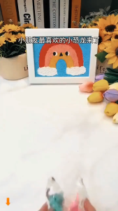 Catapult Dinosaur Toy Finger 创意弹射恐龙趣味手指新奇解压玩具 Mainan Jari Dinosaur Lompat Kreatif Sticky Children Gift Prizes Fun Kids Fun