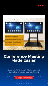 Multimedia Touchscreen TV -  65 inch I Dual Operating System I Multi-Touchpoint I Wireless Presentation I Integrated Whiteboard