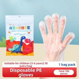 Children Food Grade Disposable Gloves Small Size