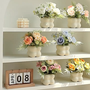 Simulation flower ornaments living room simulation green plant potted plants home desktop decoration