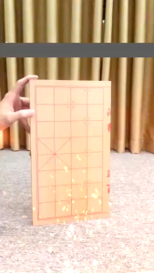 Cờ Tướng Gỗ Tự Nhiên Cao Cấp 40 X 35cm Bộ Cờ Tướng Gỗ Khắc Chìm Nét Tinh Xảo Bền Bỉ Chính Hãng Amalife