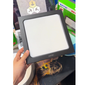 (MPE) Đèn Led Panel tròn ốp nổi vỏ nhựa 12W 18W 24W Ánh sáng Trắng 6500K Vàng 3000K SSPLB2