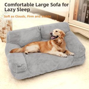 Soft Aesthetic Large Rabbit Plush Pet Bed