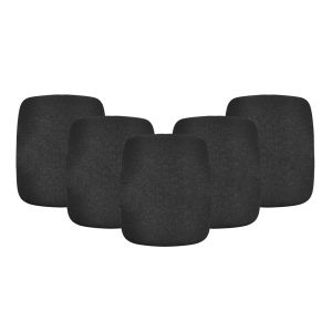 IRIN | 5 Pcs Microphone Foam Cover Set High Density Anti-Pop Sponge Windscreen for Handheld Mic Reduce Plosives & Wind Noise Cover