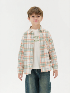 Marc&Janie | Retro Checkered New Year Red Childs Shirt