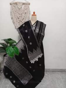 Songket silungkang set couple full kristal premium