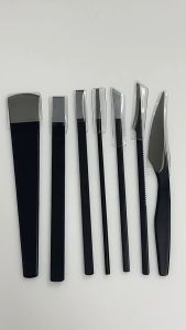 3/4 Pcs/set pedicure knife tools kuku cantenganKutikula Kering Mati Kulit Remover Kuku Cuticle Nipper stainless pisau merawat kaki