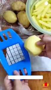 Pemotong Kentang Unik - Potato Slicer - Slicer Chopper
