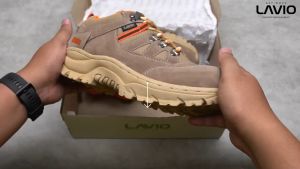 Sepatu Boots Sol Karet Fashion Ujung Besi Lavio Geneva Low Outdoor Boots Quality Booster Mood Hiking Touring Bikers Best Quality termurah