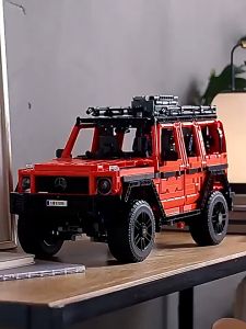 Đồ chơi lắp ráp xe địa hình cơ khí Mer-Benz G-Class tỉ lệ 1:8 – tương thích LEGO cho trẻ em