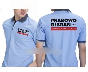 KAOS POLO WAGKY/KAOS T.SHIRT /PRABOWO
