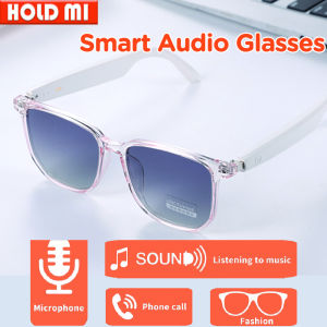 Smart Audio Glasses Men BT Sunglasses Earphone Outdoor Sports UV400 Polarized Anti Blue Light Lens IPX5 Smartglasses Man Women