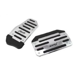 Universal Aluminum Automatic/Manual Transmission Car Pedal Cover Set Kit Anti Skid Pedal Brake Clutch Accelerator Pedals Covers