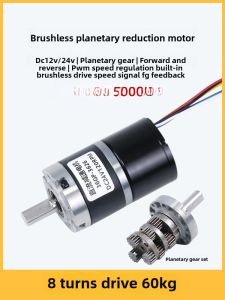 Động Cơ Giảm Tốc Không Chổi than 12V24V Lực Xoắn Lớn Bánh Răng Hành Tinh Nhỏ 3626 Động Cơ Chậm Tốc Độ Động Cơ Nhỏ