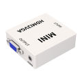 Cáp Chuyển Đổi HDMI Sang VGA Độ Nét Cao Cho Máy Tính Để Bàn, Máy Tính Xách Tay, Hộp Cáp Truyền Hình, Màn Hình Máy Tính, Máy Chiếu. 