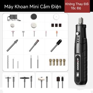 ARIDOO DM12000D-K Bộ máy khoan mài khắc điện mini cầm tay máy đánh bóng cắm điện 12V Diy