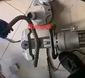 Shengyik Electric Hydraulic Rebar Bender Bending Machine 4-22mm