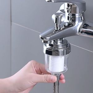 Đầu vòi lọc nước trực tiếp Lọc Vòi Hoa Sen Lọc Nước Bằng PP Cotton Có Thể Tháo Rời Ren 21