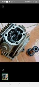 blok klep head Honda Supra fit atau Revo lama legenda barang asli orginal masih bagus ful isi