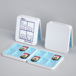 Magnetic Cartoon Cartridge Storage Box 12 Slots