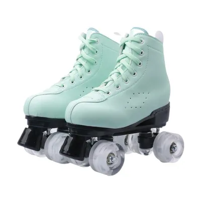 Double Row Flashing Roller Skates