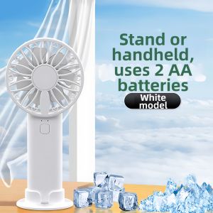 JI-TOP | Quiet Powerful Mini Portable Fan for Students 5 AA Batteries