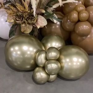 Balon Latex Retro Coffee 10/20 pcs 12 inci Retro Coffee Balon Lateks Untuk Pesta Ulang Tahun Pernikahan Festvial Dekorasi