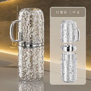 Portable Travel Electric Toothbrush Storage Box with Mouthwash Cup Dental Kit Brush Cup Set Convenient Bathroom Tools