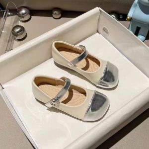 Princess Style Soft Bottom Leather Shoes for Girls Spring Autumn Fashionable Childrens Footwear Zoegirl Brand PU Material