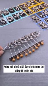 Trò chơi trí tuệ tháo khóa nhẫn hack não
