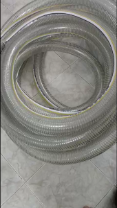 BÁN LẺ THEO MÉT: ỐNG NHỰA MỀM LÕI THÉP PHI 34 mm Ống chuyên dùng dẫn Xăng Dầu Hoá chất Thực phẩm dẫn nước nóng tới 80 độ làm ống hút nước tưới tiêu dẻo dai bền đẹp