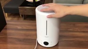 Máy tạo độ ẩm Deerma DEM-F628S Dung Tích 5L 3 Mức Độ Phun Sương Nút Điều Khiển màn hình cảm ứng Diệt Khuẩn Nước Bằng Tia UV Xông Tinh Dầu  giữ ẩm làm sạch không khí hiệu quả hàng chính hãng  bảo hành 2 năm