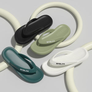 Dép Xỏ Ngón Đế Dày Mùa Hè 2024 Cho Nữ Dép Đi Biển Thường Ngày Đế EVA Thoải Mái Thoáng Khí Cho Nam Và Nữ