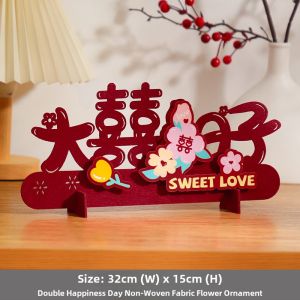 Wedding Decoration 3D Stuffed Marriage Characters Living Room Bedroom Wedding Ceremony Engagement Banquet Table Decorations
