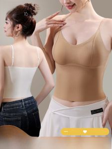 Miiow | Lift Back Beauty Womens Underwear With Chest Pad Integrated Bra Seamless Anti-Light Inner Wear MiiOW Cat Person Brand