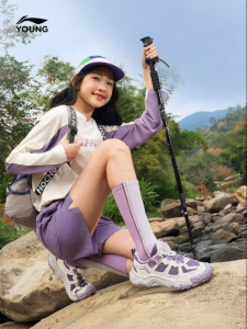 LI-NING KIDS | Summer Breathable Hiking Shoes