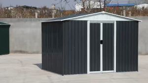Ready Stock Outdoor Garden Storage Backyard Storage Large Setor Laman Besar Outdoor Garden Shed Cabinet Metal Shed