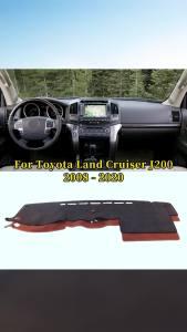 For Toyota Land Cruiser 200 J200 2008-2012 2013 2014 2015 2016 2017 2018 2019 2020 Car Dashboard Sun Shade Cover Pad Accessories