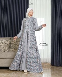 JENA DRESS COUPLE MOM AND KIDS BY AR RAFI 🍒 GAMIS AR RAFI TERBARU BISA COD🍒
