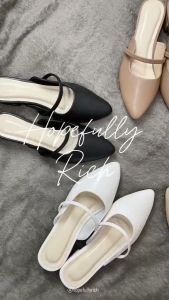 sandal mules hak 3 cm sandal sepatu kerja sandal harian